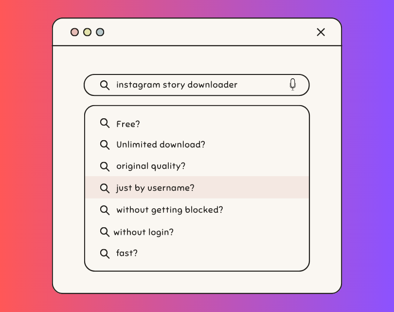 Instagram Story Downloader