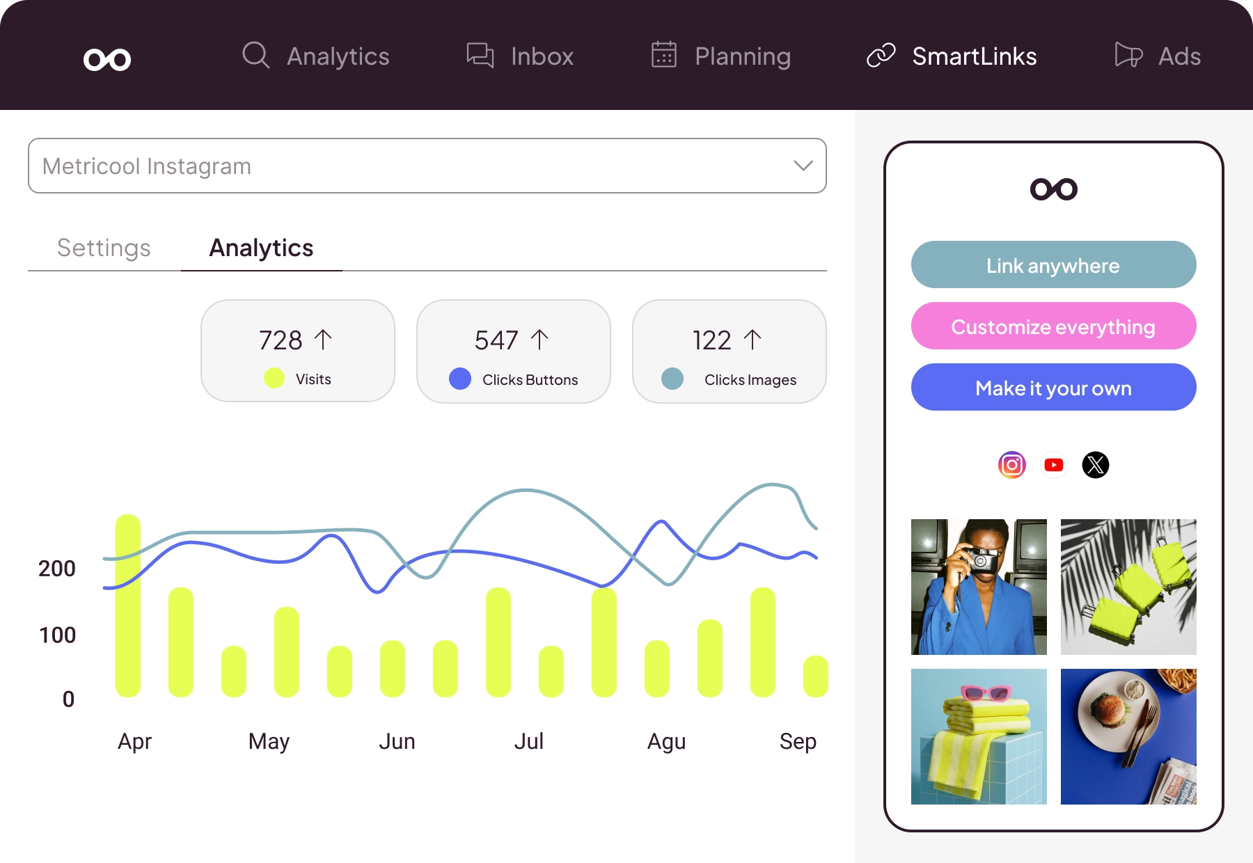 What Are the Best Apps to Use with Instagram in 2026? (Better Engagement & Results) 1 Conoce los Smartlinks