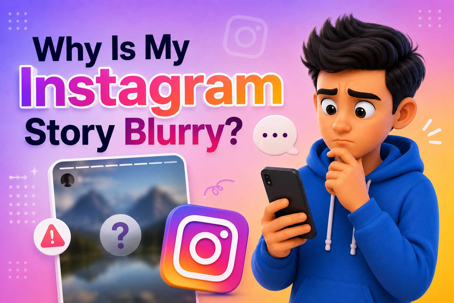 > Why Is My Instagram Story Blurry?